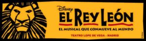 ESAEM en el Musical del "Rey León" en el Teatro Lope de Vega de Madrid