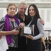 Valentina Letova, Tony Martín y Marisa Zafra