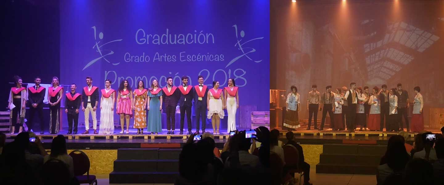 graduacion grado artes escenicas esaem