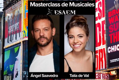 Master Class de Musciales con Angel Saavedra, Talia del Val e Ignasi Vidal